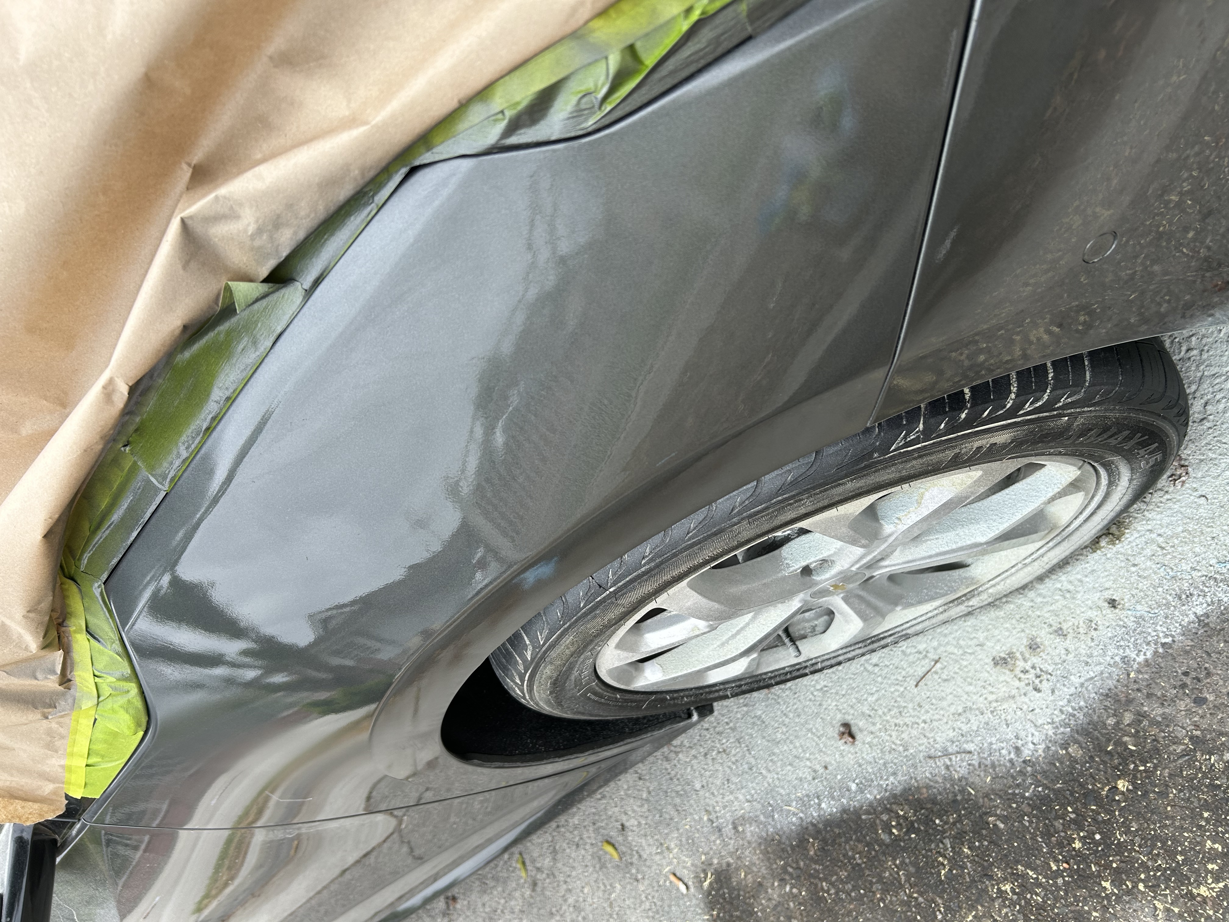 Dent after PDR